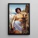 Danserska i jonisk stil - John William Godward — inramlat konstverk på väggen