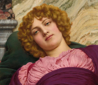 Myrhinna - John William Godward — vy av konstverket