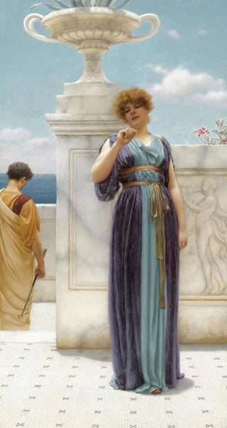 John William Godward - The Engagement Ring.webp