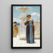 La Bague de fiançailles - John William Godward — inramlat konstverk på väggen