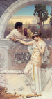 Ja eller Nej - John William Godward — vy av konstverket