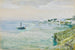 Trait Montreux Lac Léman - John William Inchbold — vy av konstverket
