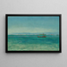Venise du Lido à la Giudecca - John William Inchbold — inramlat konstverk på väggen
