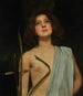 En ung helgon - John William Waterhouse — vy av konstverket