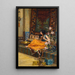 I haremet En odalisque - John William Waterhouse — inramlat konstverk på väggen