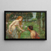 Studie för Phyllis och Démophon - John William Waterhouse — inramlat konstverk på väggen