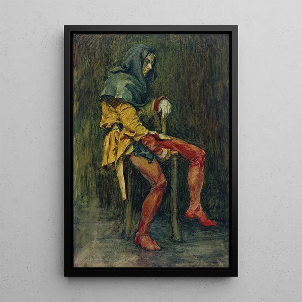 John William Waterhouse - Touchstone The Jester.webp
