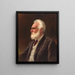 Alexandre Graham Bell - John Wycliffe Lowes Forster — inramlat konstverk på väggen