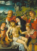 Lamentation du Christ - Joos van Cleve — vy av konstverket