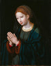 La Vierge en prière - Joos van Cleve — vy av konstverket
