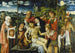 Triptyk med Sorgedöd - Joos van Cleve — vy av konstverket
