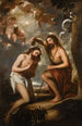 Le Baptême du Christ - José Antolínez — vy av konstverket