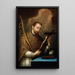 Saint Jean Népomucène - José Campeche y Jordán — inramlat konstverk på väggen