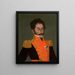 Simón Bolívar - José Gil de Castro — inramlat konstverk på väggen