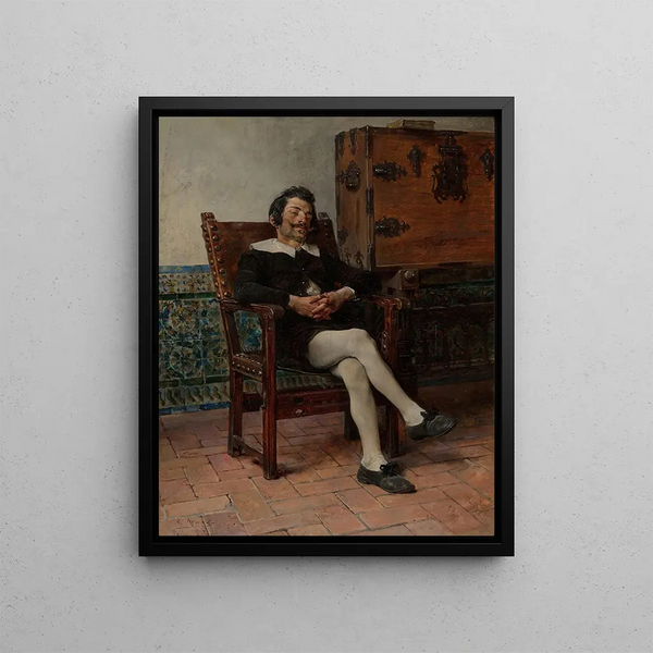 Jos Jimnez y Aranda - A moment of repose.webp