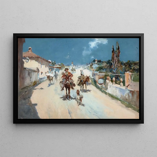 Jos Navarro y Llorens - Entertainers Arriving in Town.webp