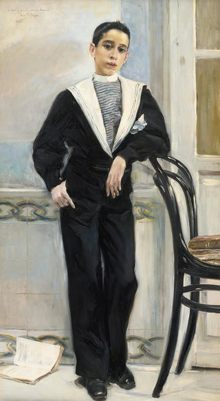 Jos Villegas Cordero - Portrait Of Manuel Ramos Villegas.webp
