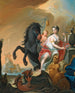 Hercule som räddar Hésione - Josef Adam Ritter von Mölck — vy av konstverket
