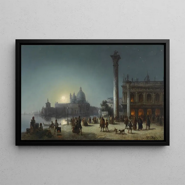Josef Carl Berthold Pttner - Markusplatz.webp