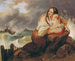 Le naufragé - Josef Danhauser — vy av konstverket