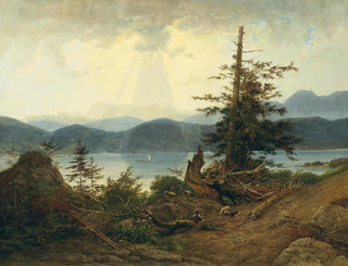 Josef Feid - Scene at Attersee.webp
