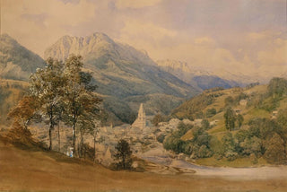 Josef Hger - A view of Bad Aussee.webp