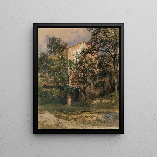 Josef Hger - Eingang zum Schloss Seebenstein.webp
