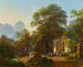 Chapelle forestière - Josef Höger — vy av konstverket