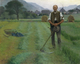 Chants du soir - Josef Kinzel — vy av konstverket