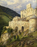 Château de Taufers - Josef Langl — vy av konstverket