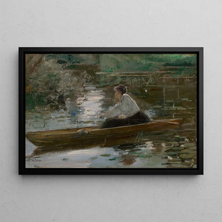 Josef Schusser - Lady in a Boat Josef Schusser.webp