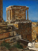 templet Niké på Akropolis - Josef Theodor Hansen — vy av konstverket