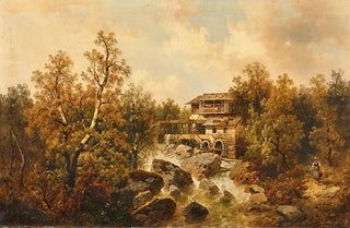 Josef Thoma - Cortina Mhle im Ampezzothal.webp