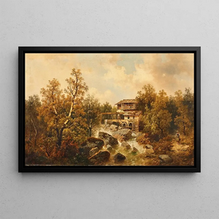 Josef Thoma - Cortina Mhle im Ampezzothal.webp
