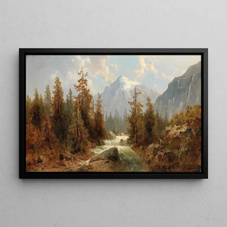Josef Thoma - Scene of the Engadine.webp