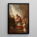 Saint Charles Borromée - Joseph Nicolas Jouy — inramlat konstverk på väggen