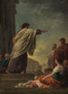 La Prédication de Saint Paul - Joseph Benoît Suvée — vy av konstverket