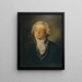 Portrait av Honoré Gabriel Riqueti, greve de Mirabeau 1749-1791, talare och politiker - Joseph Boze — inramlat konstverk på väggen