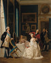 La Cour royale - Joseph Caraud — vy av konstverket