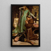 Le sauvetage de Gismonda - Joseph Christian Leyendecker — inramlat konstverk på väggen
