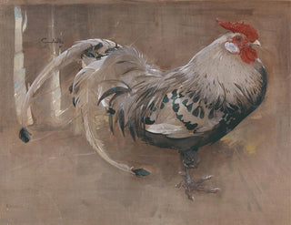 Le coq pailleté - Joseph Crawhall — vy av konstverket