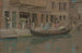 En kanal i Venedig - Joseph Edward Southall — vy av konstverket