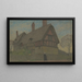 Le Cottage d'Ann Hathaway à Stratford - Joseph Edward Southall — inramlat konstverk på väggen