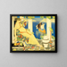 Ariane à Naxos - Joseph Edward Southall — inramlat konstverk på väggen