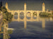 Pont Valentré, Cahors, Frankrike - Joseph Edward Southall — vy av konstverket