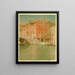 Pont Cannareggio Venise Italien - Joseph Edward Southall — inramlat konstverk på väggen