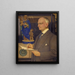 porträtt av Sir Whitworth Wallis 1855-1927 - Joseph Edward Southall — inramlat konstverk på väggen