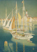 Adriatiska havets skepp Veneti - Joseph Edward Southall — vy av konstverket