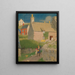 The Mill Cottage Harlech Nord du Pays de Galles - Joseph Edward Southall — inramlat konstverk på väggen