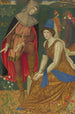 La jeune fille brune - Joseph Edward Southall — vy av konstverket
